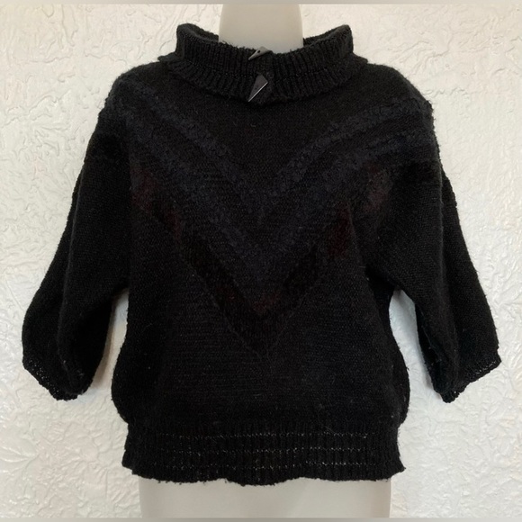 🖤 Vintage 80’s chevron sweater - Picture 7 of 12